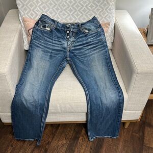 Men's BKE Justin Blue Jeans